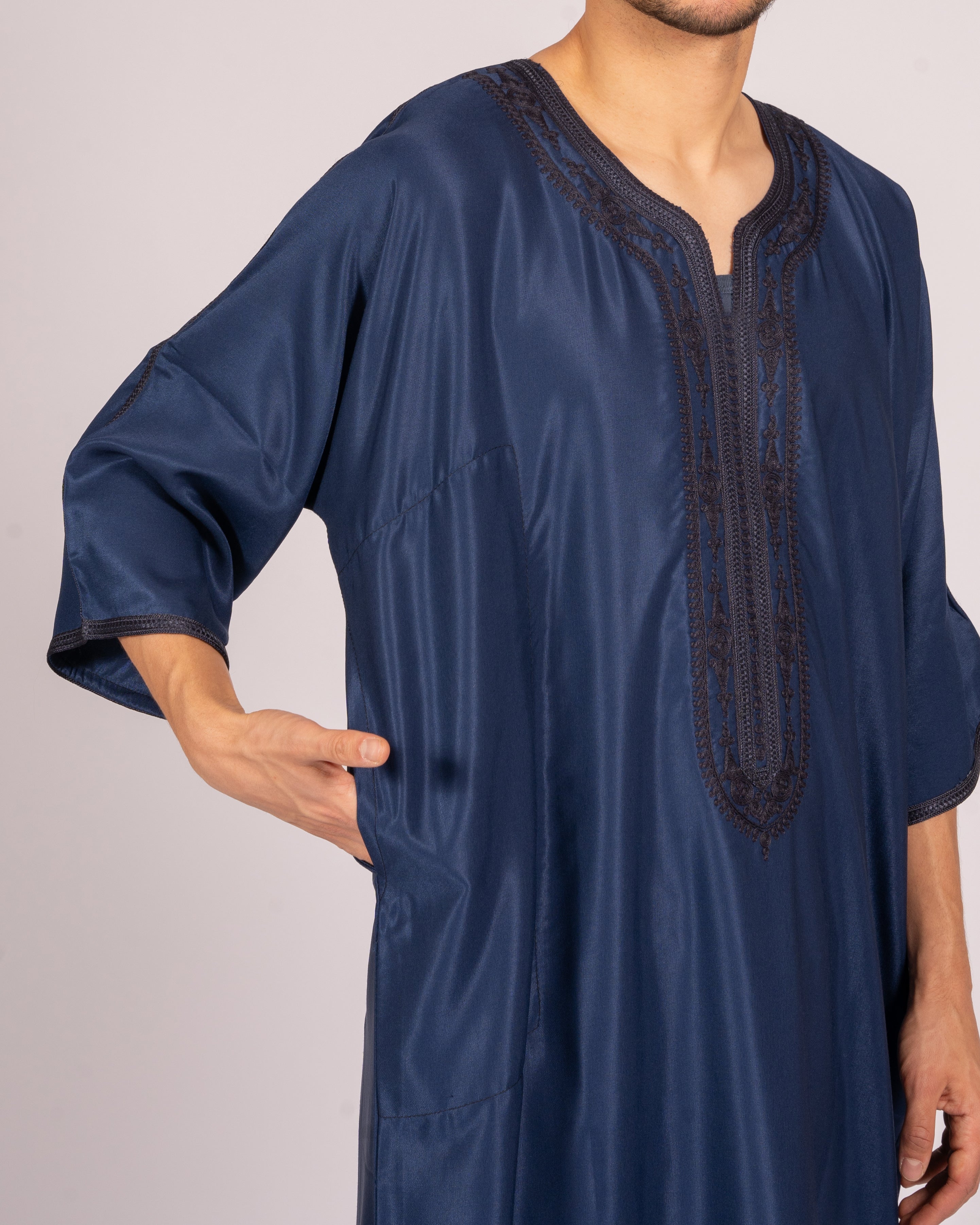 Gandoura Saphirblau