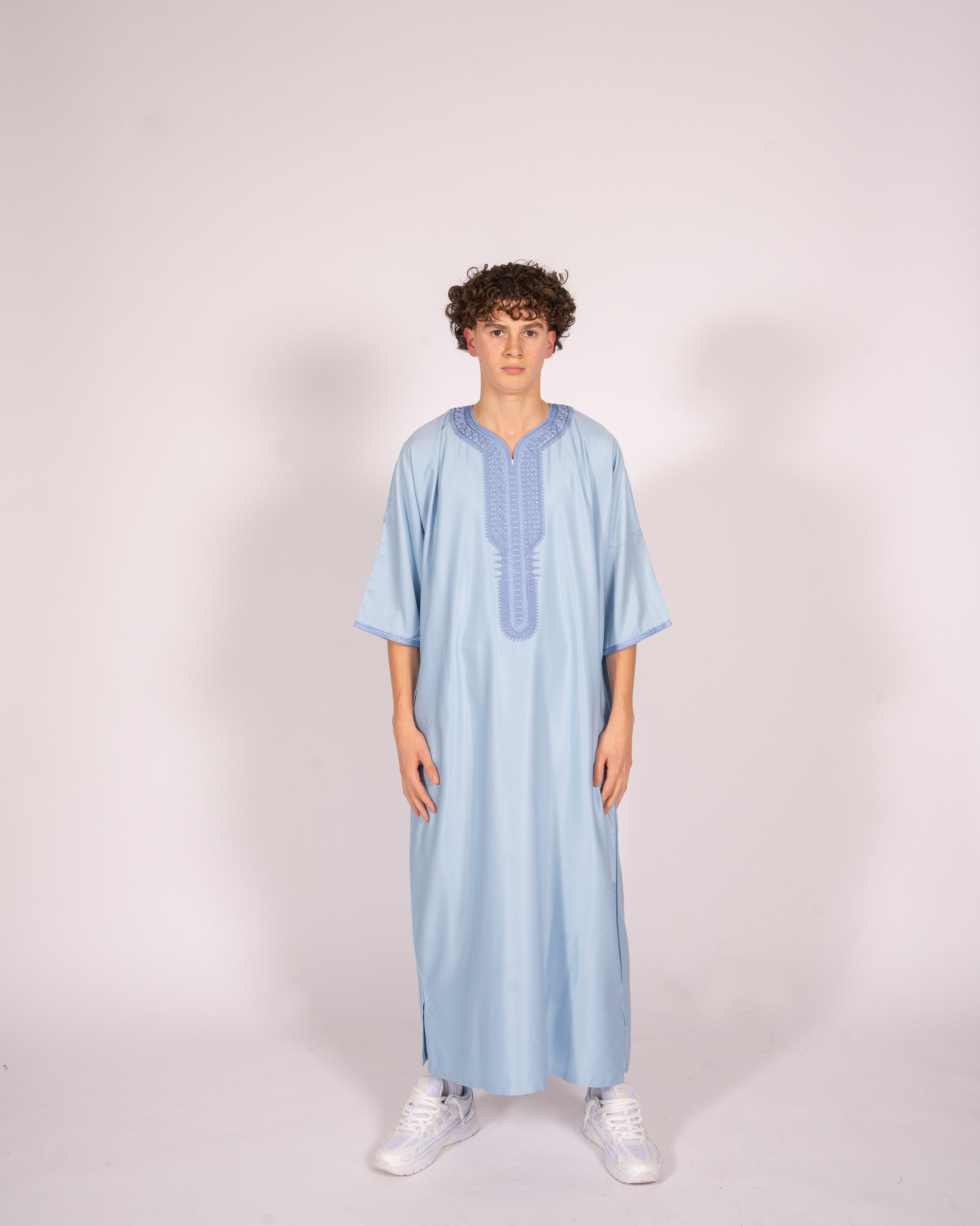 Gandoura Hellblau