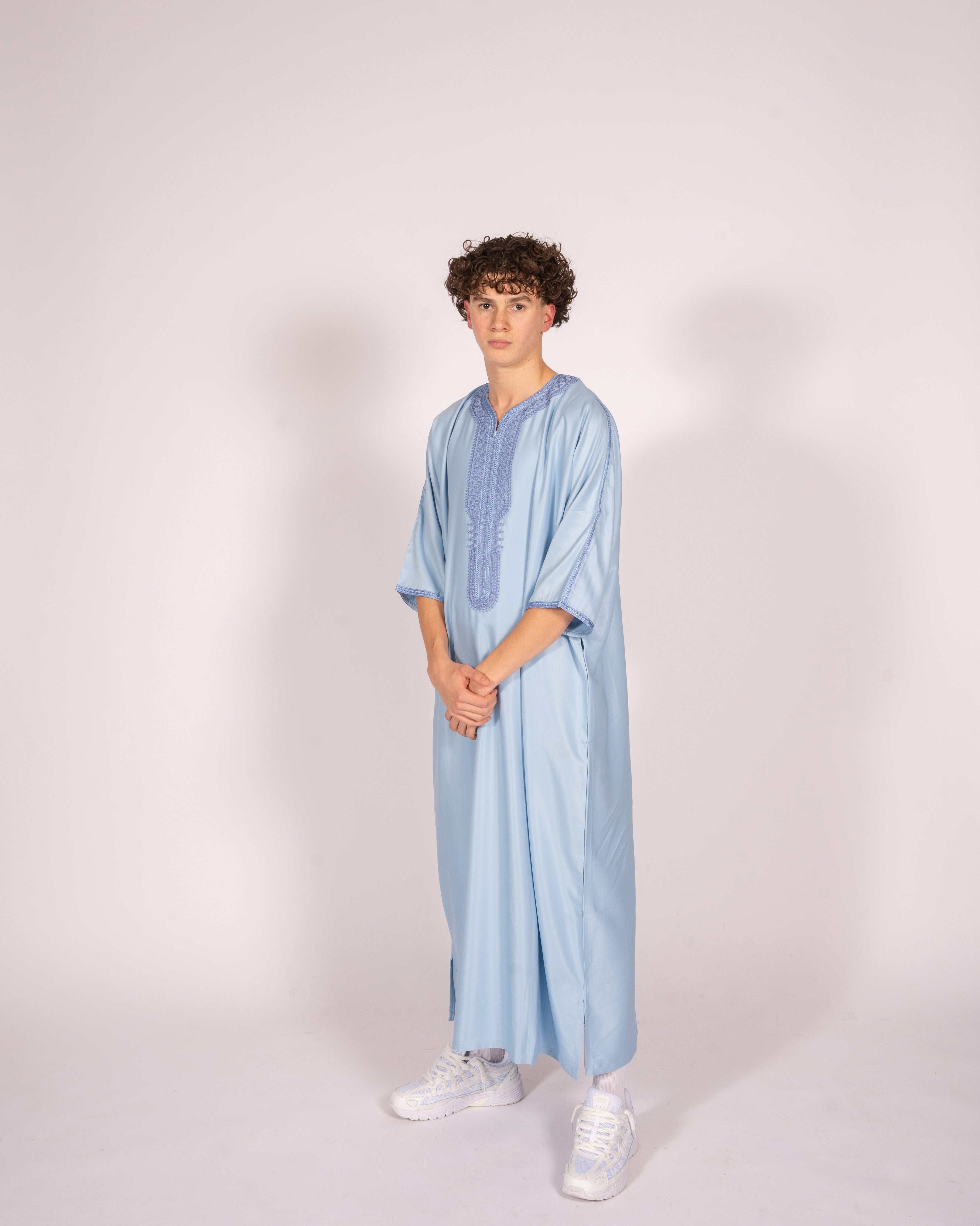 Gandoura Hellblau