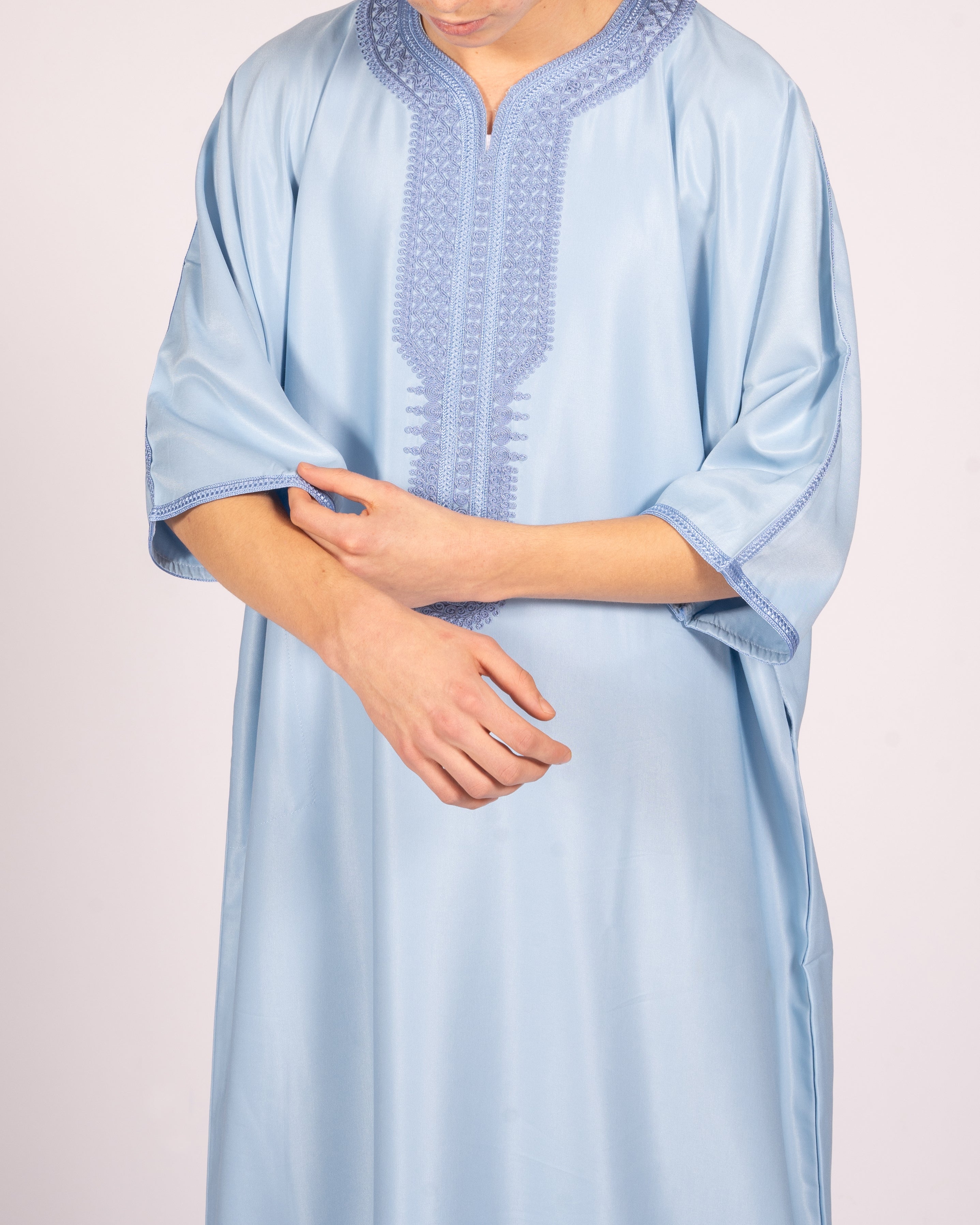 Gandoura Hellblau