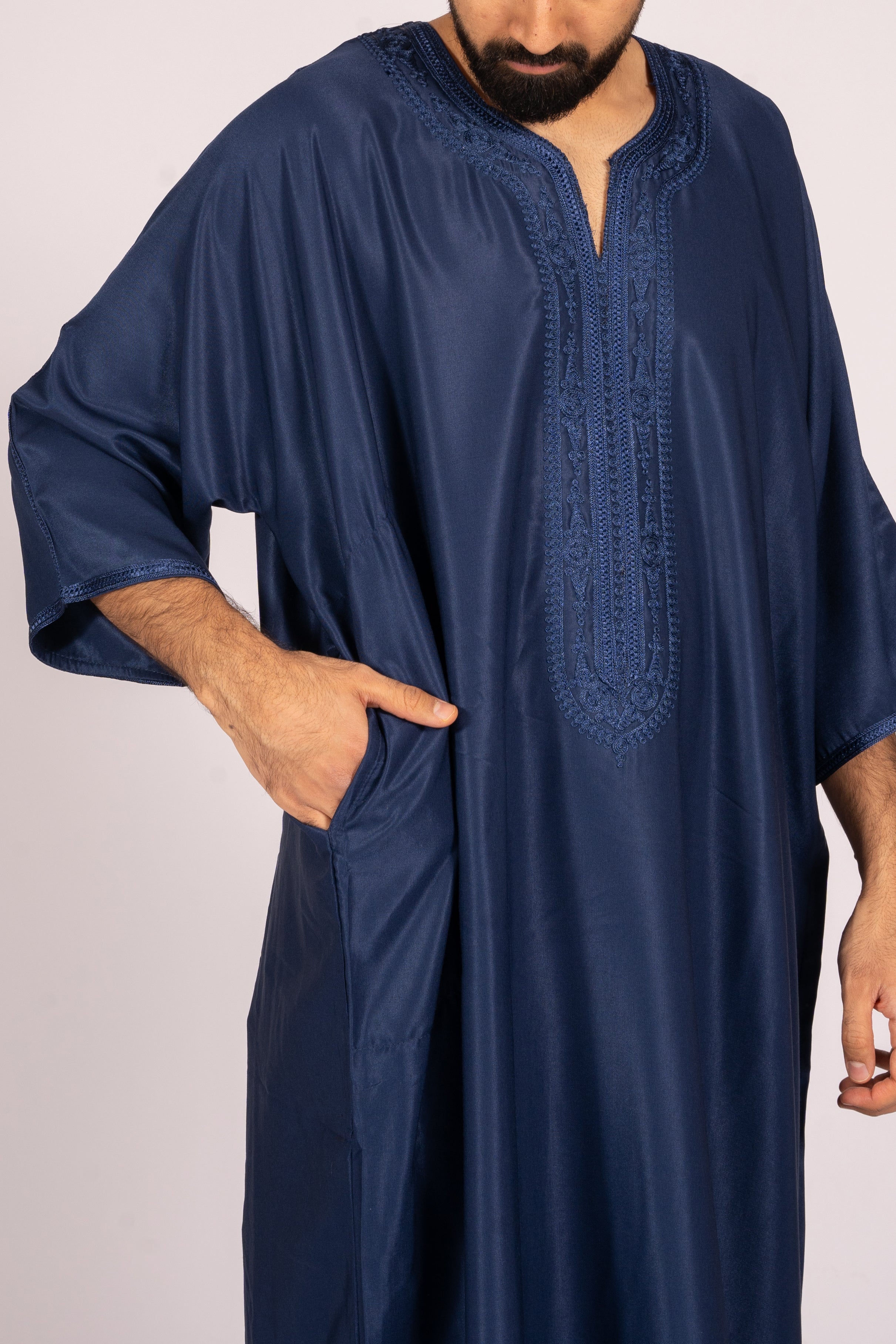 Gandoura Marineblau