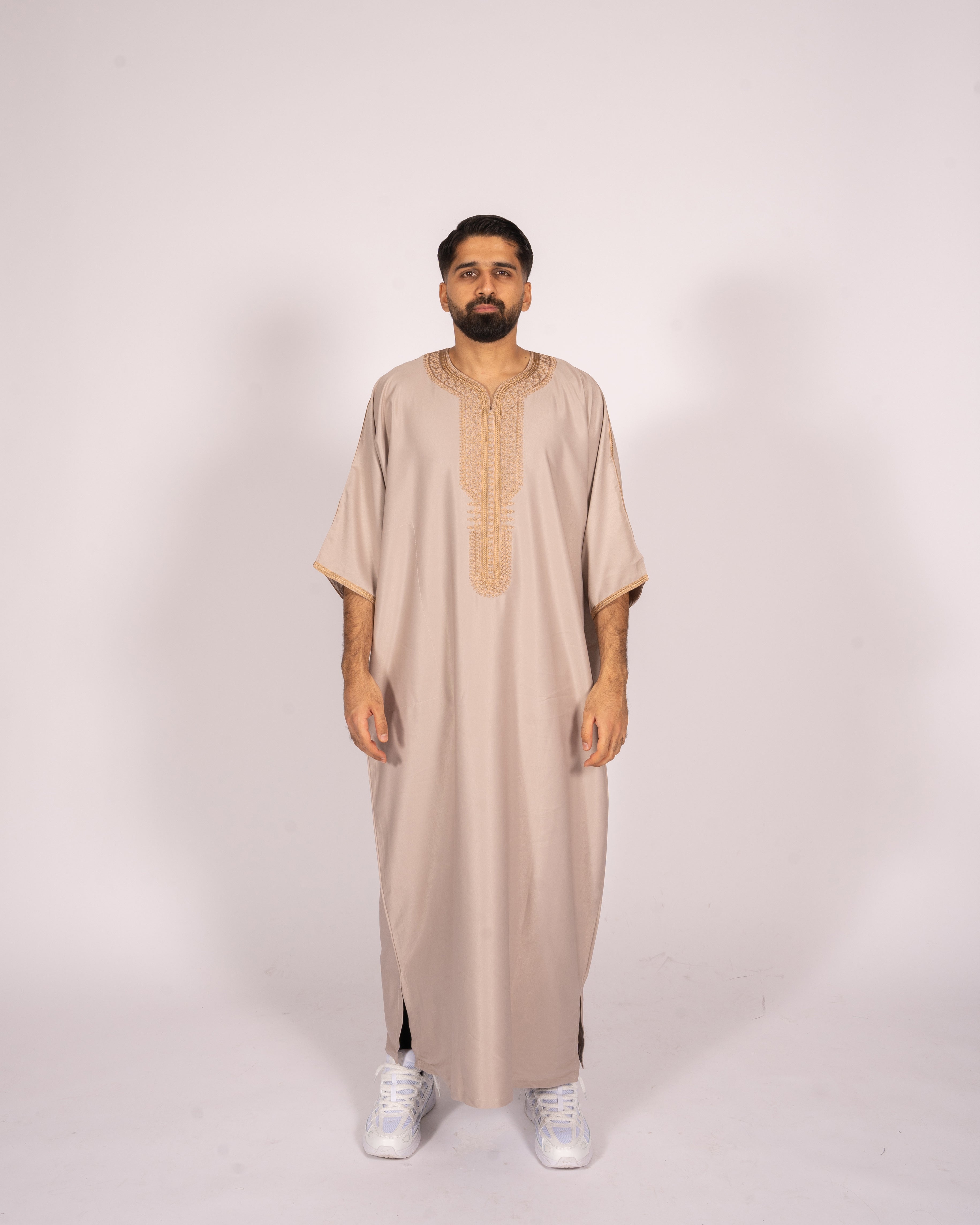 Gandoura Beige-Gold