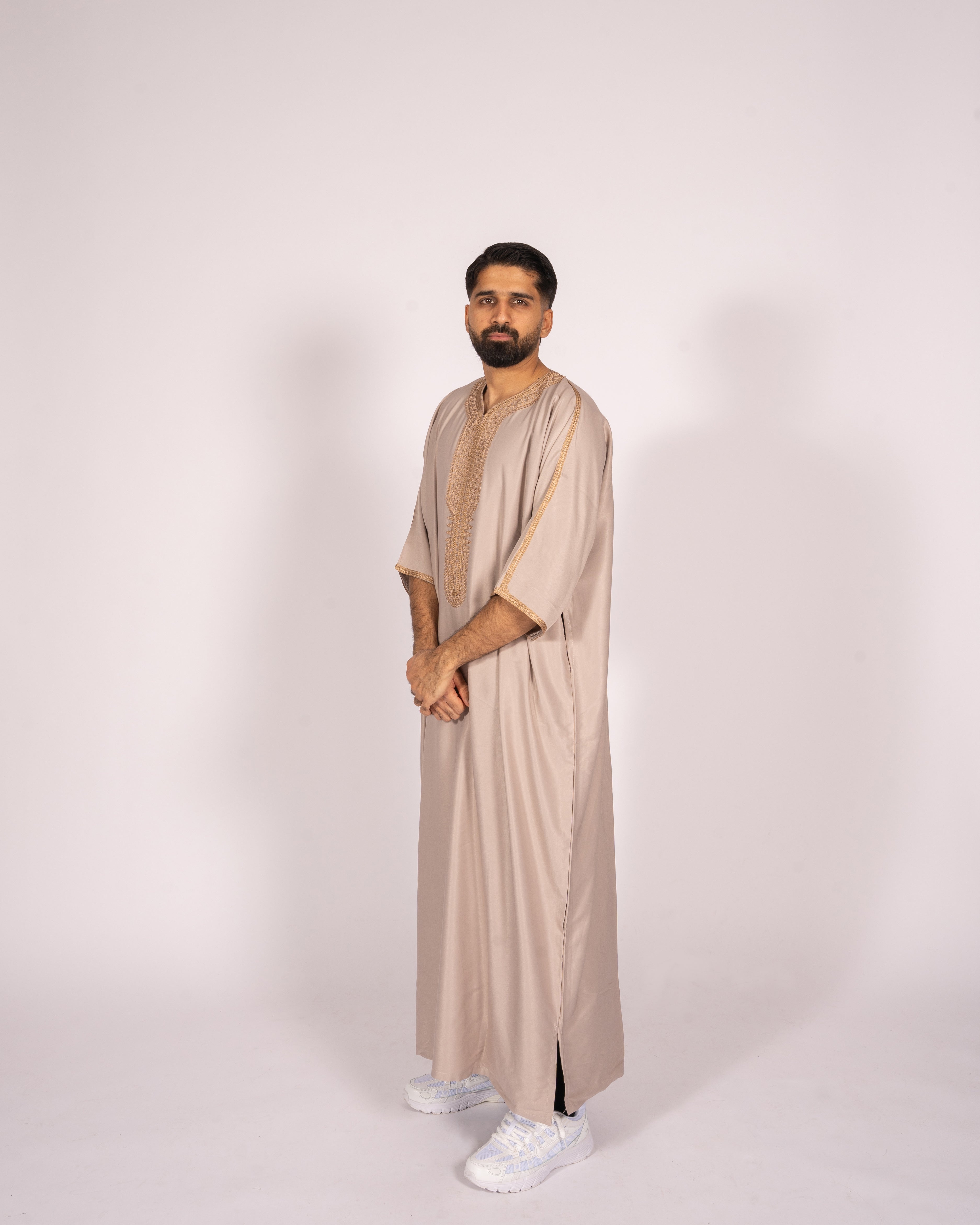Gandoura Beige-Gold