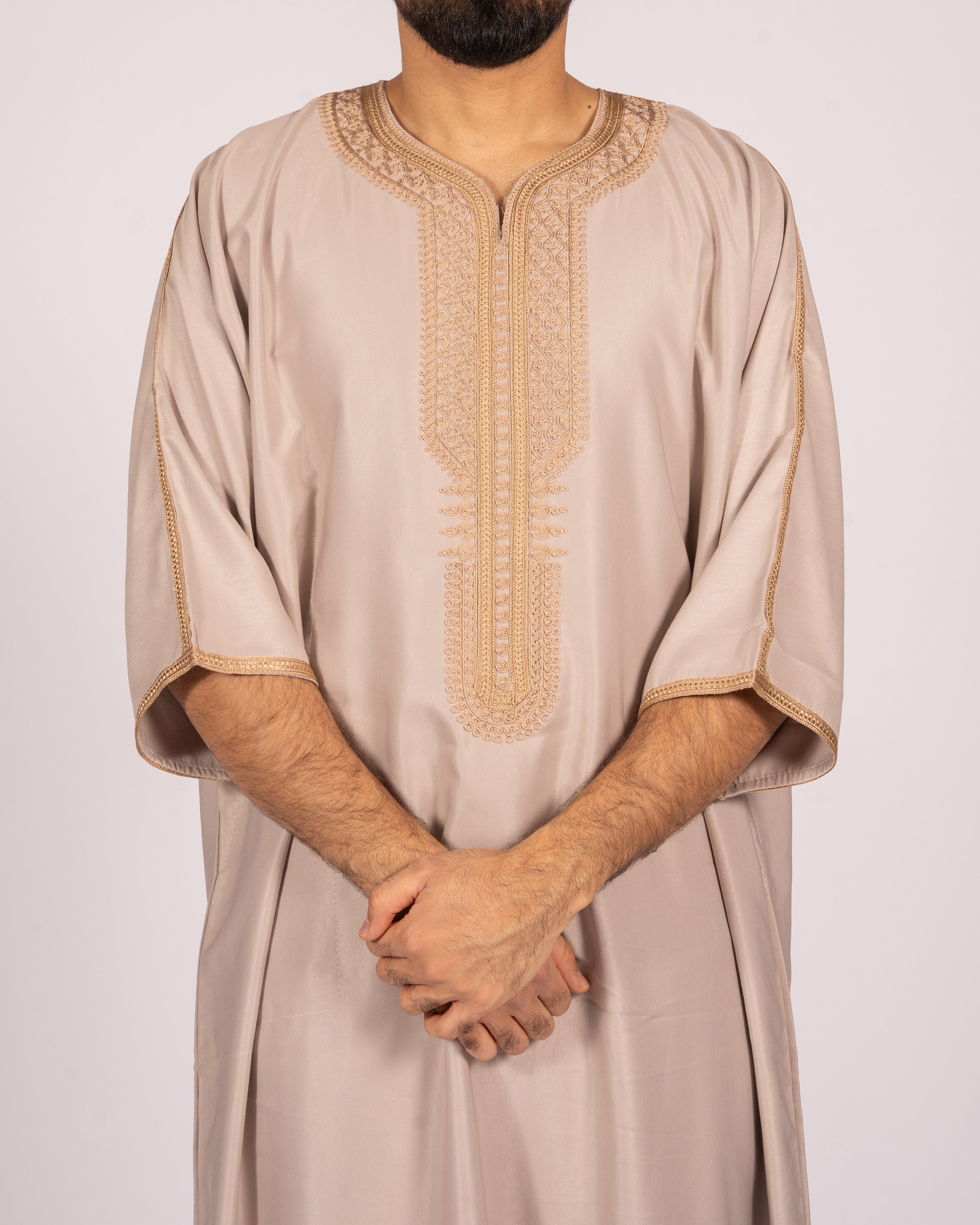 Gandoura Beige-Gold