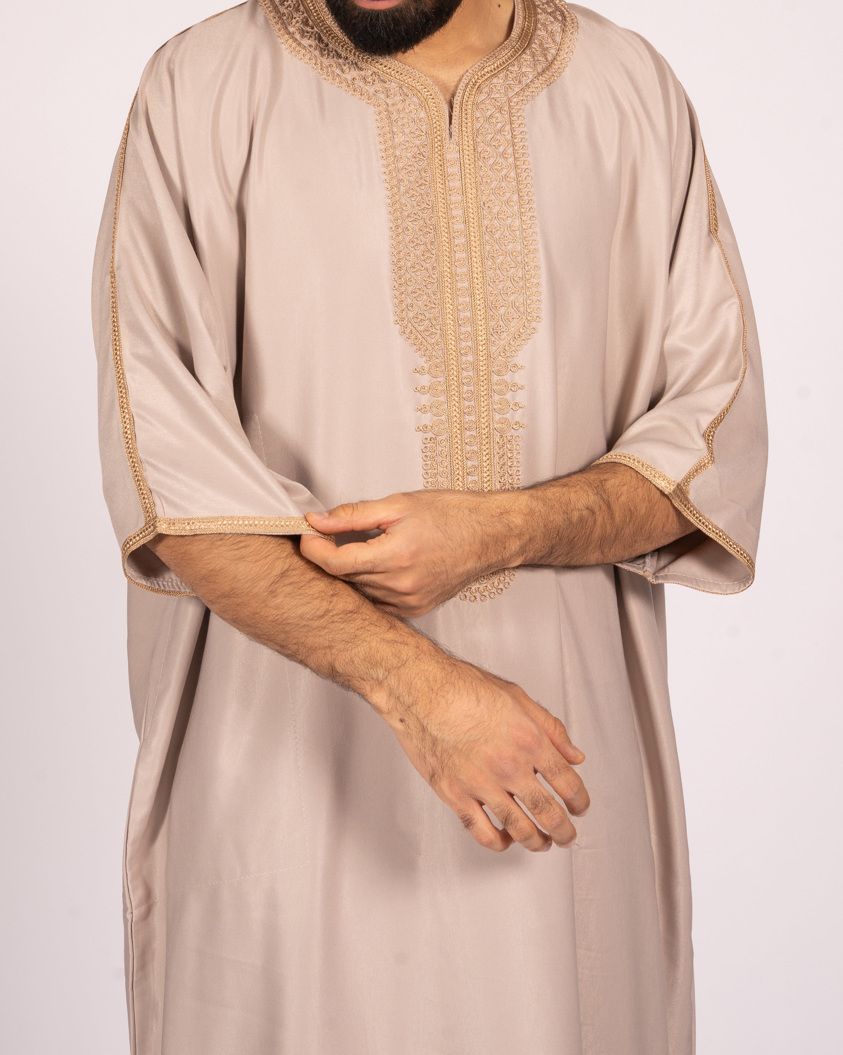 Gandoura Beige-Gold