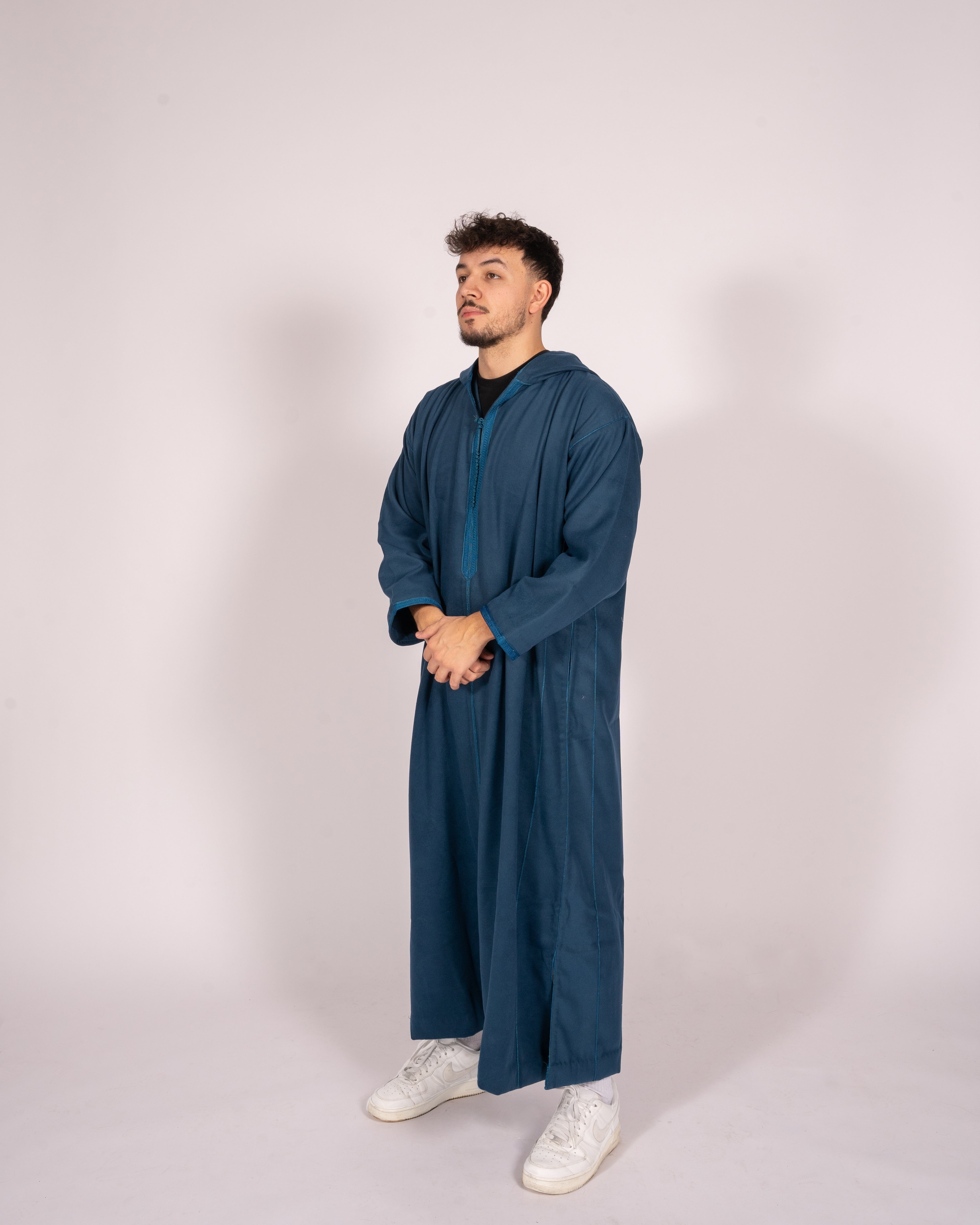Djellaba Blau