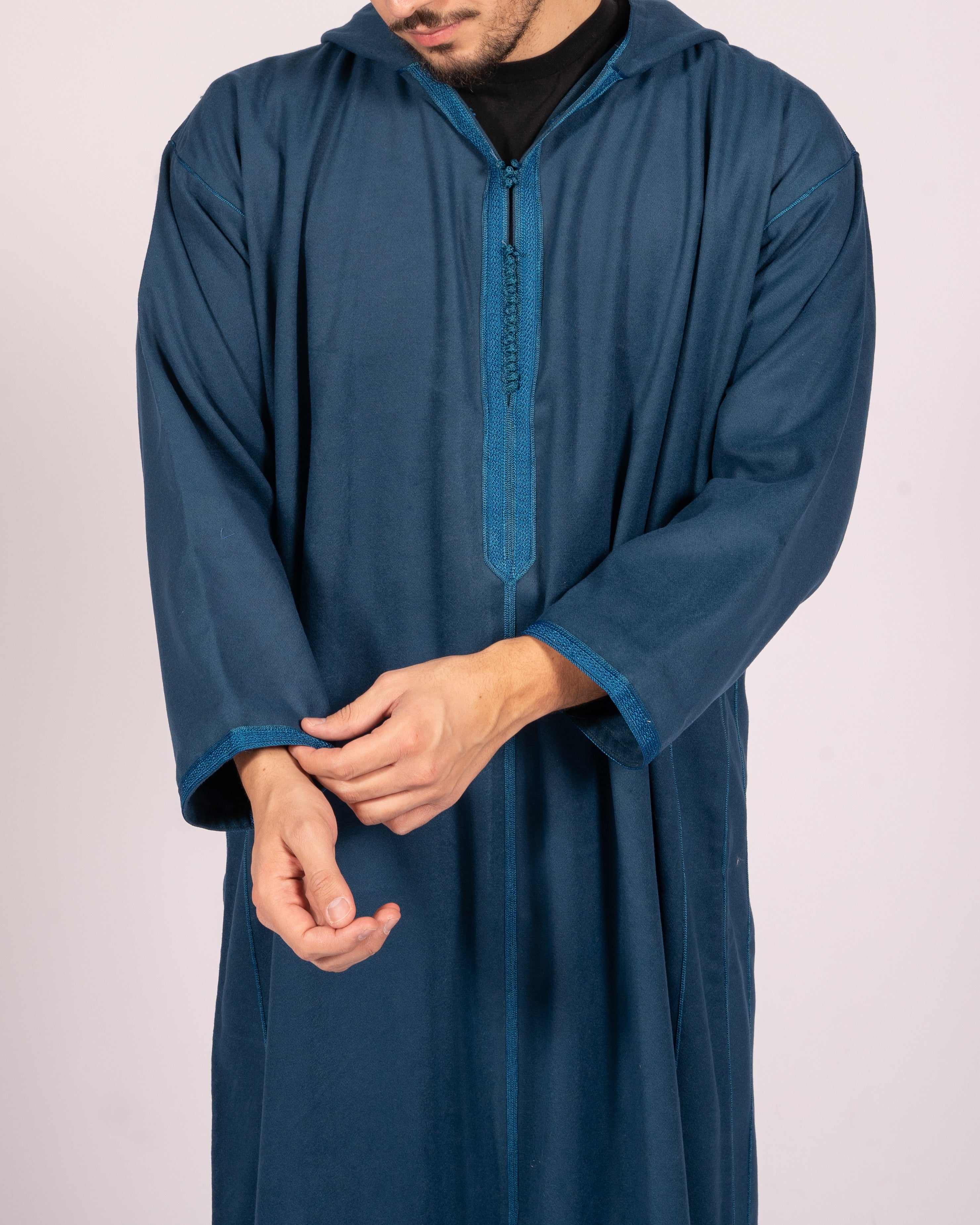 Djellaba Blau